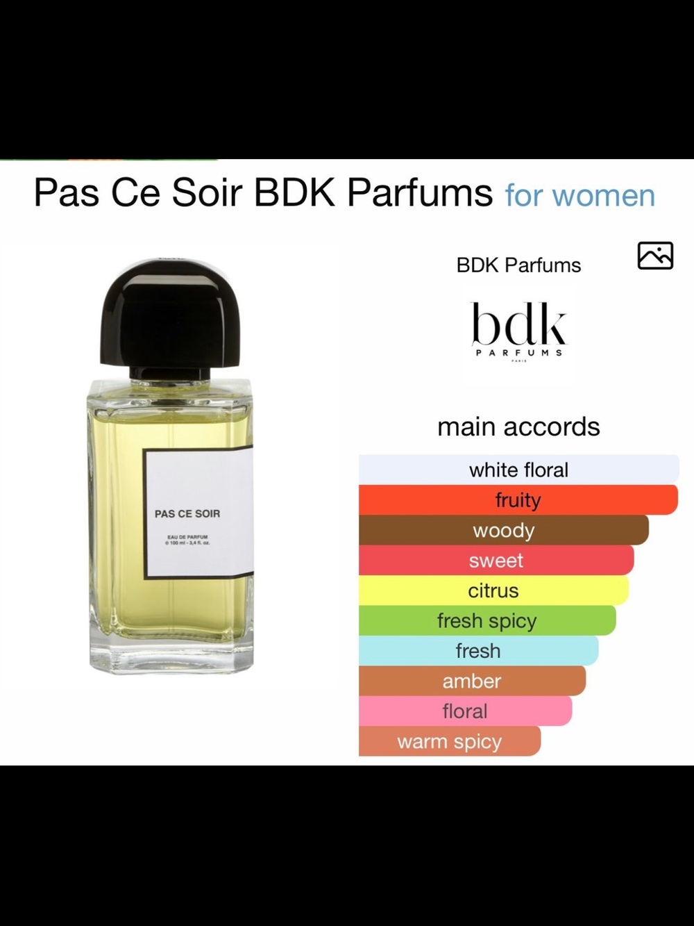 BDK Parfums Pas Ce Soir Eau de Parfum - 10 ml travel spray